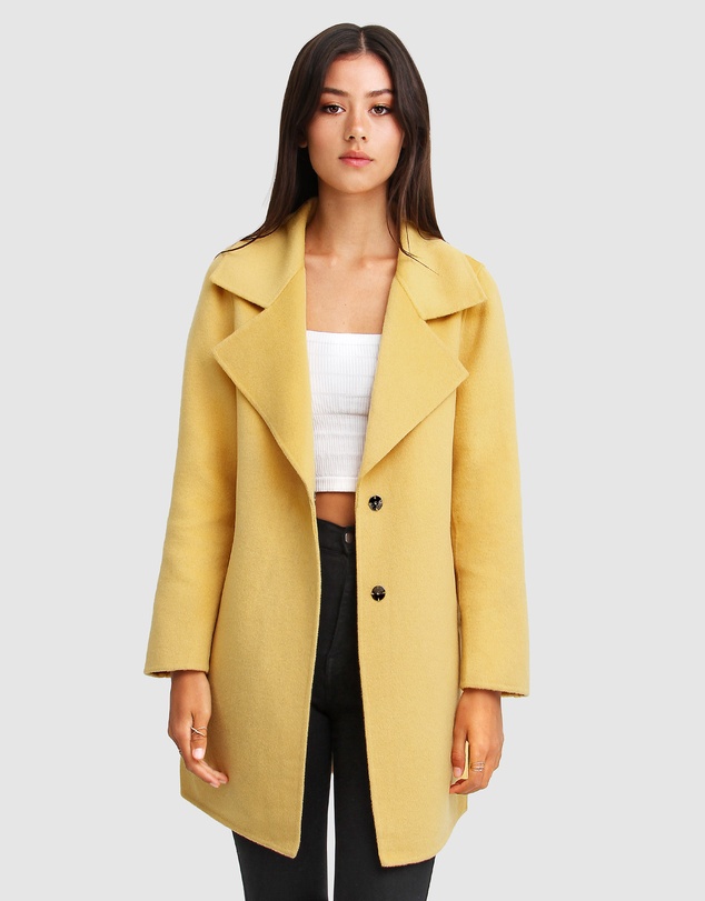 Belle & Bloom - Ex-Boyfriend Wool Blend Oversized Coat
