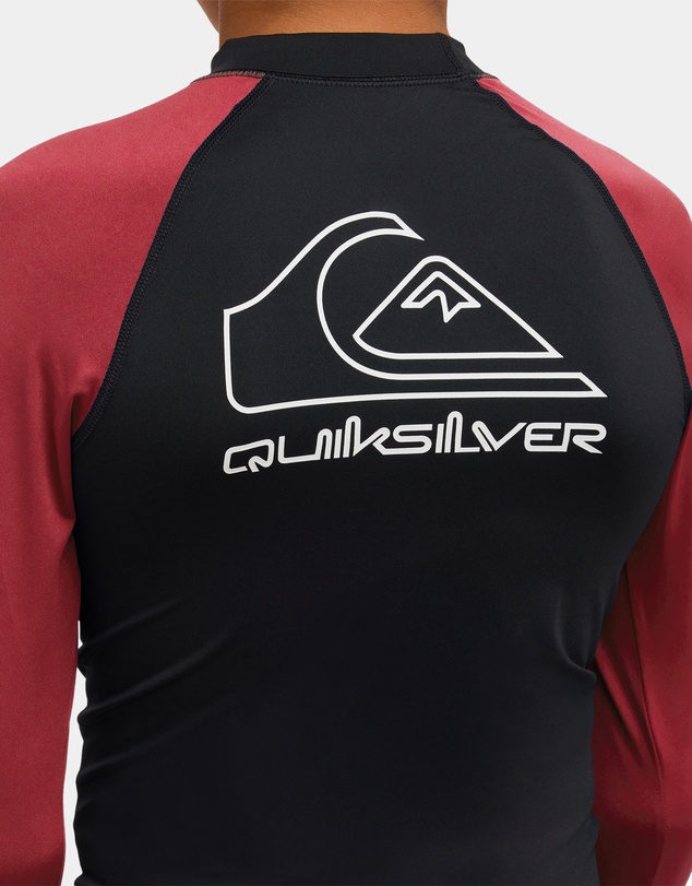 Quiksilver - Boys 8 to 16 On Tour Long Sleeve Rash Vest