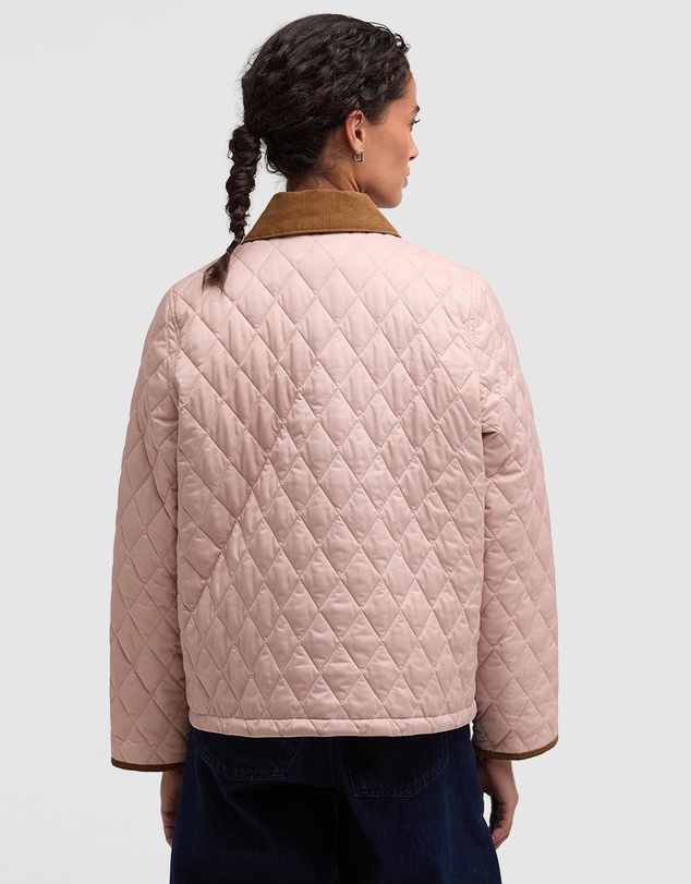Barbour - Icons Cropped Liddesdale Quilted Jacket
