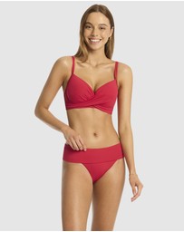 Sea Level Australia - Essentials Cross Front Moulded Underwire Bra