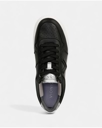 Vionic - Kimmie Court Sneaker - Black Silver