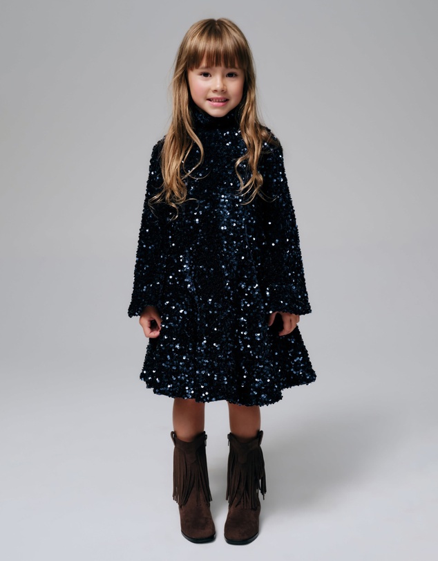 Bardot Junior - Annie Sequin Mini Dress - Kids-Teens