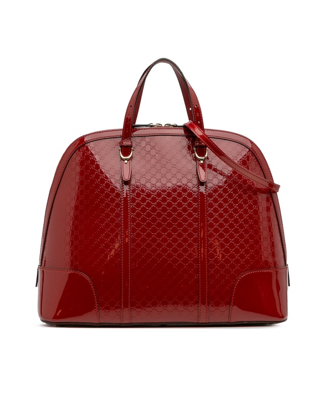 Pre-Loved by Azura Reborn - Pre-Loved Large Microguccissima Patent Nice Dome Top Handle Bag