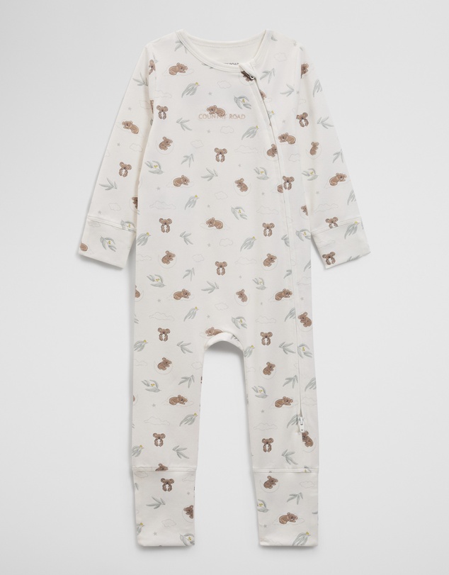 Country Road - Organically Grown Cotton Jersey Print Jumpsuit