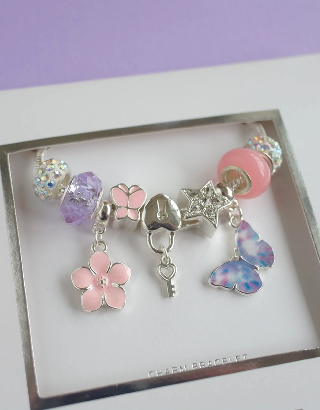 Lauren Hinkley - Butterfly Magic Charm Bracelet Boxed