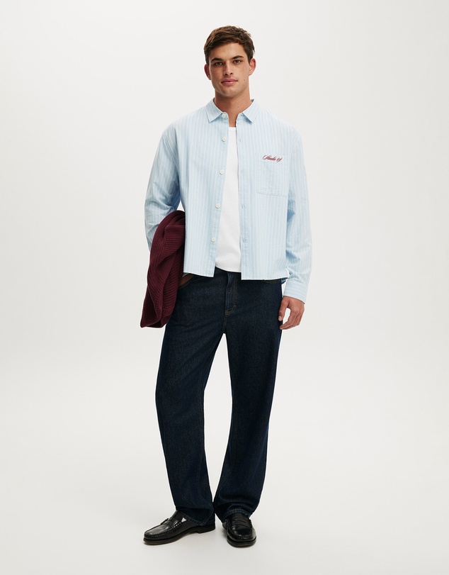 Cotton On - Bedford Long Sleeve Shirt