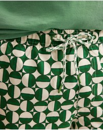 Country Road - Abstract Recycled Polyester Swim Short