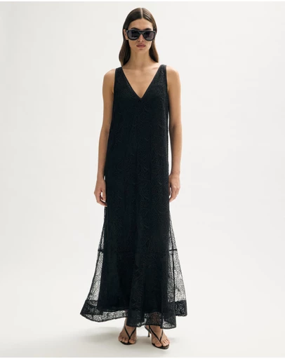 Minima Esenciales - Esra Lace Midi Dress