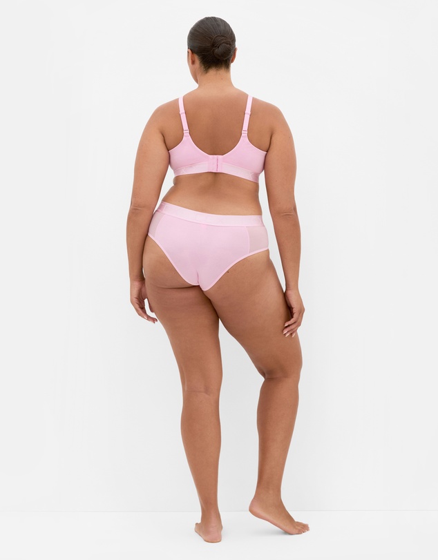 City Chic - Signature Ccx Wireless Bra - Cherry Blossom