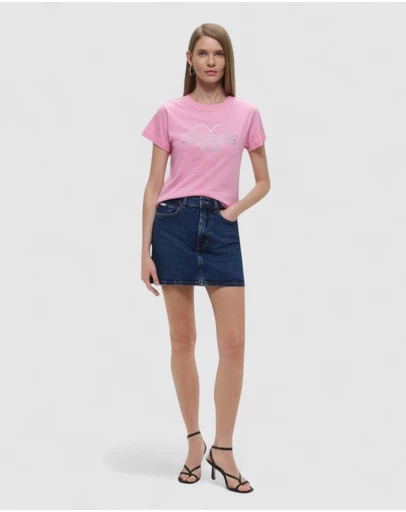 GUESS - GUESS JEANS Denim Mini Skirt