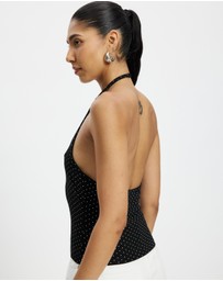 Lioness - Brat Halter Top - Iconic Exclusive