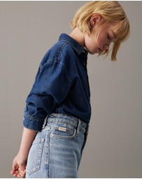 Calvin Klein Jeans - Girls Straight Denim Maxi Skirt