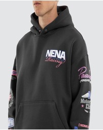Nena & Pasadena - Stream Box Fit Hoodie