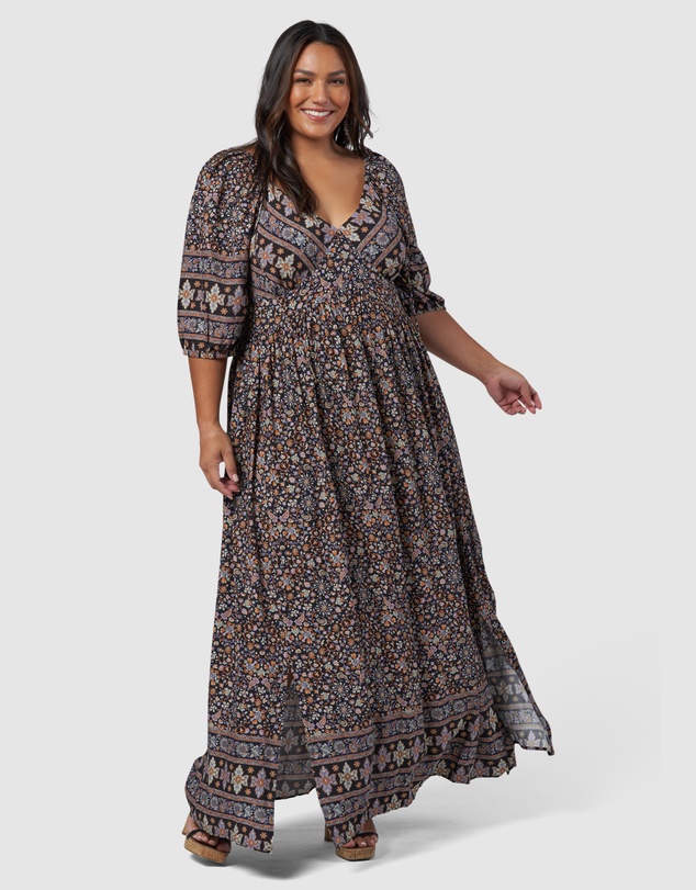 The Poetic Gypsy - On a Whim Midi Dress