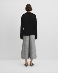 Country Road - Australian Good Earth Cotton Long Sleeve Tape Knit