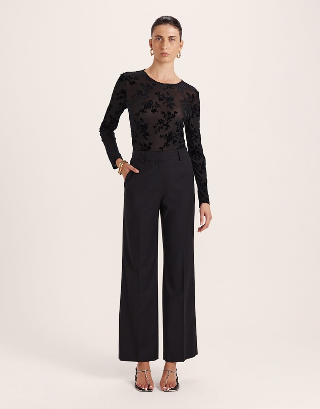 SABA - Celeste Wool Straight Leg Pant