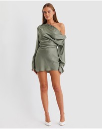 SNDYS - Calissa Long Sleeve Mini Dress