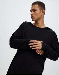 Surrounded By Ghosts - The Stannite Relaxed Cotton Long Sleeve T-Shirt