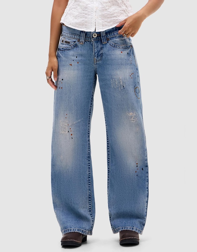 BDG By Urban Outfitters - Kayla Printed Jeans