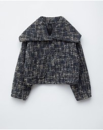 & Other Stories - Cropped Wool Jacket