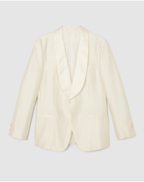 Politix - Black Tie Wool-silk Tuxedo