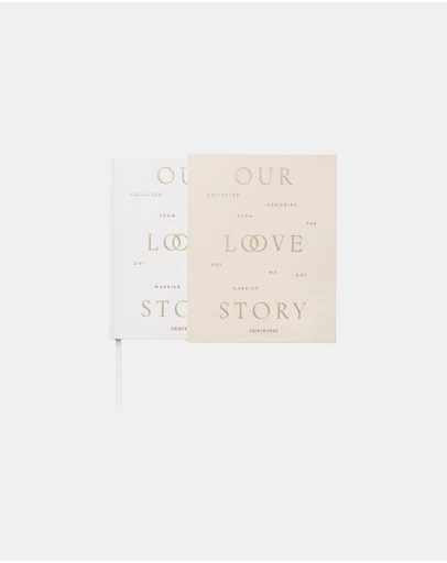 Printworks - Journal Wedding - Our Love Story