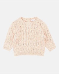 Fox & Finch - Wild Garden Knitted Jumper - Babies