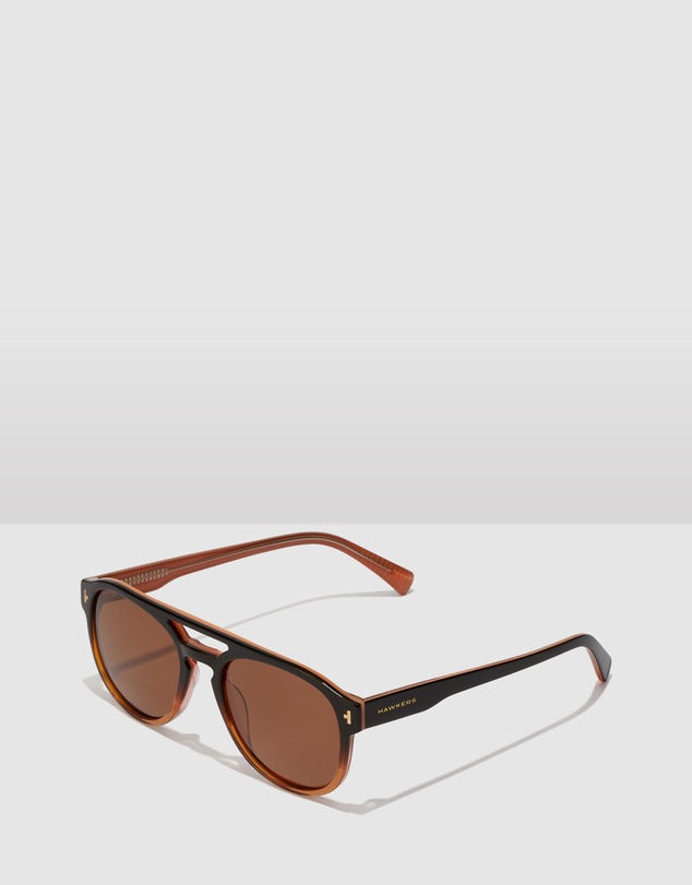Hawkers Co - HAWKERS - Polarized Black Brown DIVER Sunglasses for Men and Women UV400