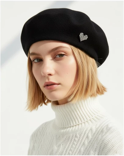 Mossée - Lissa Beret Wool Hat