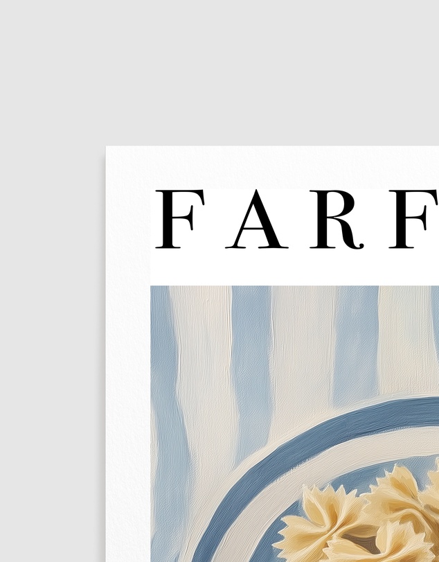 Olive et Oriel - Farfalle by Andreas Magnusson Art Print