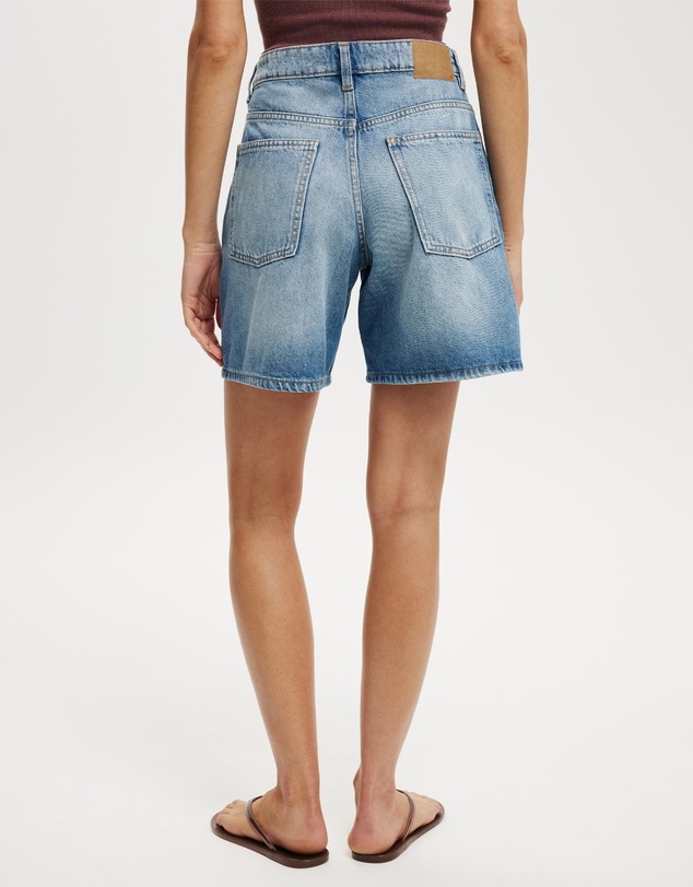 Cotton On - Relaxed Denim Shorts