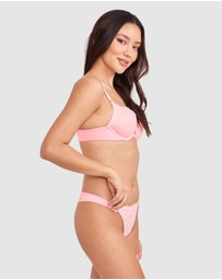 Bras N Things - Bethany Essentials Contour Plunge Bra - Light Pink