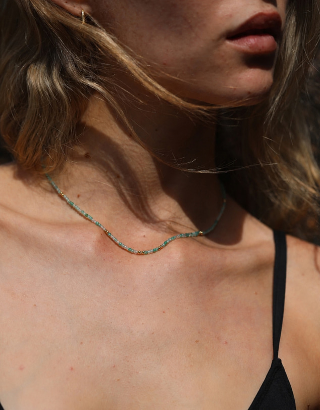 Luna Rae - Gold Vermeil - Cove Beaded Necklace