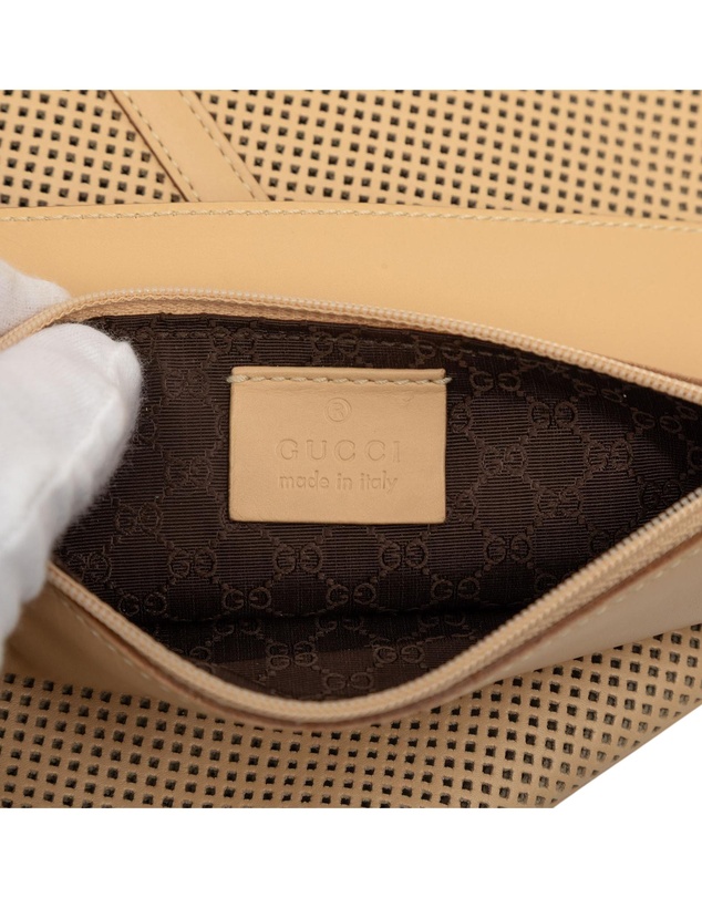 Pre-Loved by Azura Reborn - Pre-Loved Perforated Calfskin Jackie Hobo