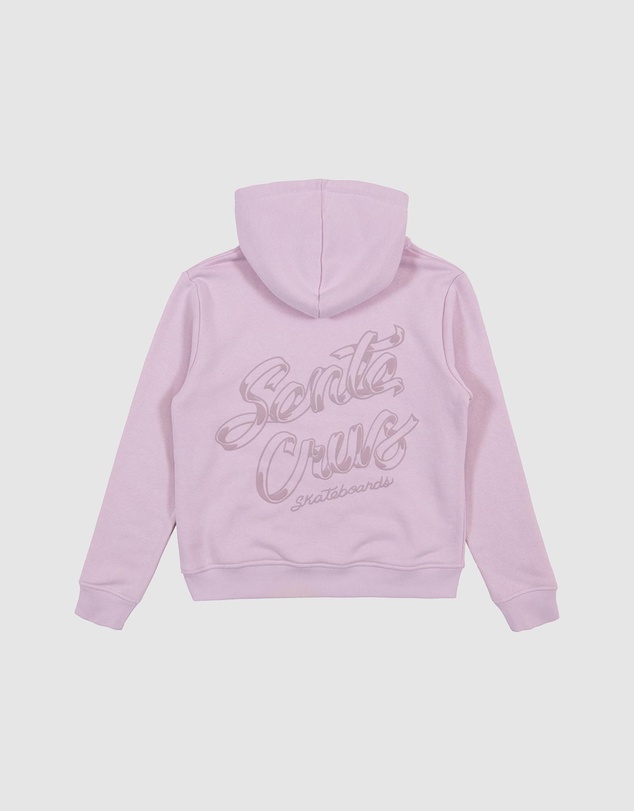 Santa Cruz - OS Ribbon Script Chest Hoodie - Teens