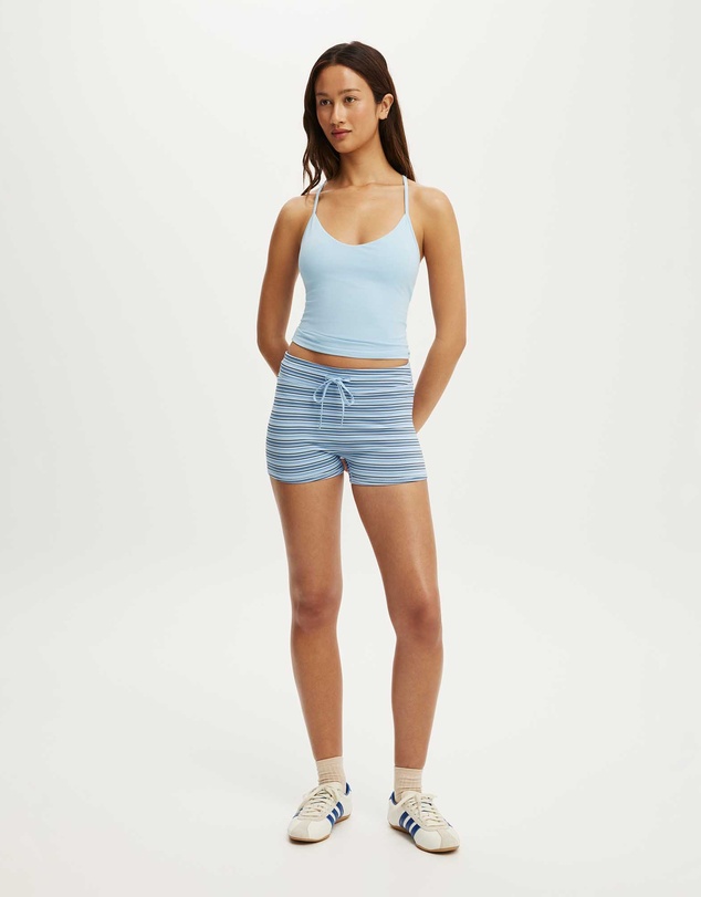 Cotton On Body Active - Ultra Smooth Tie Front Micro Short