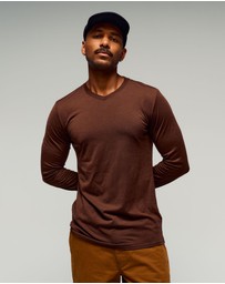 Kathmandu - 100% Merino Long Sleeve V-Top