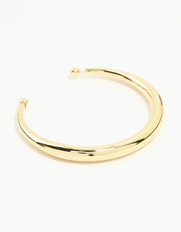 Lovisa - Gold Plated Open Wrist Cuff