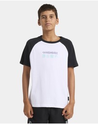 Quiksilver - Boys 8 to 16 Next Gen Raglan T-Shirt