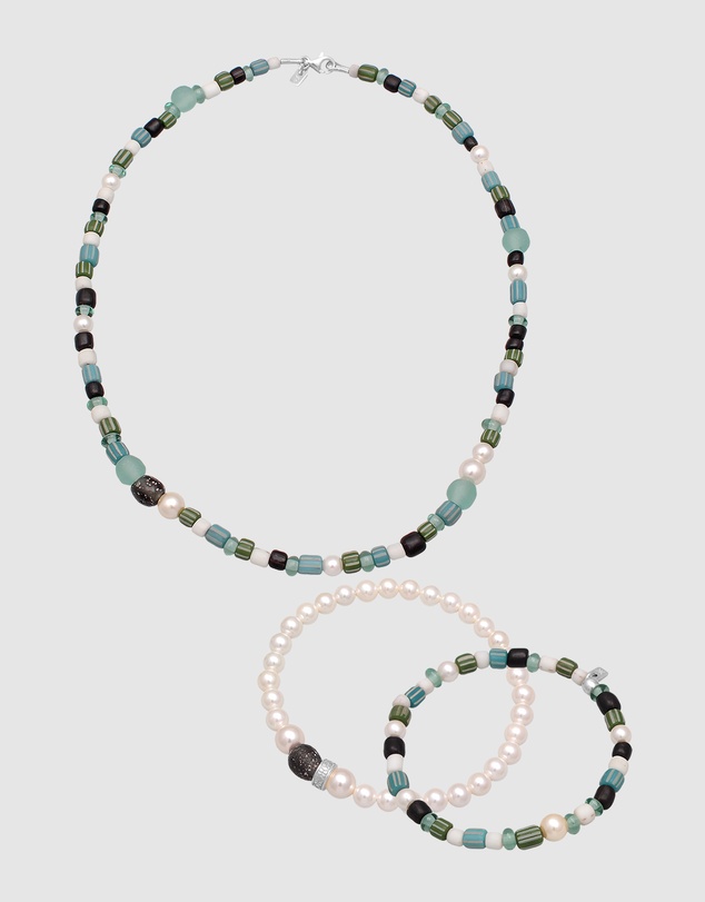 Kuzzoi - ICONIC EXCLUSIVE - Mixed Beads Jewellery Set