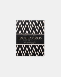 Printworks - Classic Games Backgammon Lacquered Black