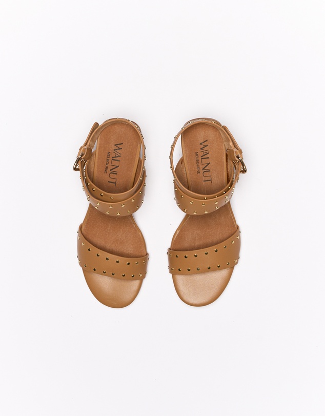 Walnut Melbourne - Ambrose Leather Heel