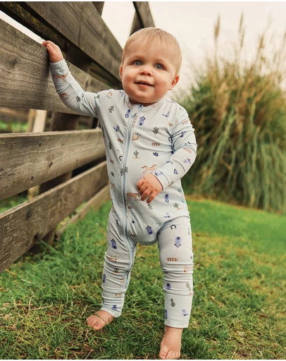 Kynd Baby - Essential Onesie in Country Blue