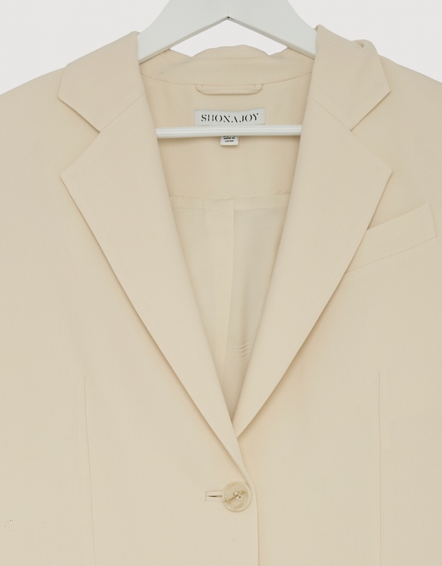 Revibe - Repaired Shona Joy Irena Oversized Tailored Blazer - AU 10