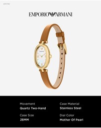 Emporio Armani - Brown Analogue Watch