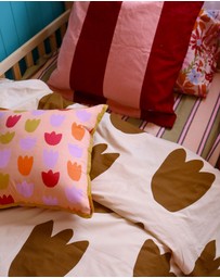 Mosey Me - Tulip Fields Square Cushion Cover