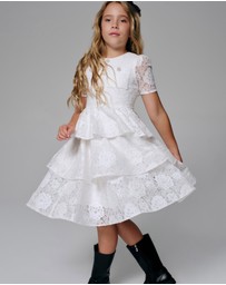 Bardot Junior - Ruby Lace Dress - Kids-Teens