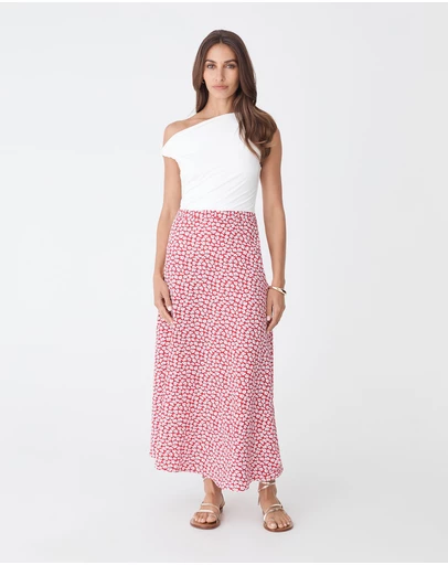 Forcast - Tara Floral Wrap Skirt