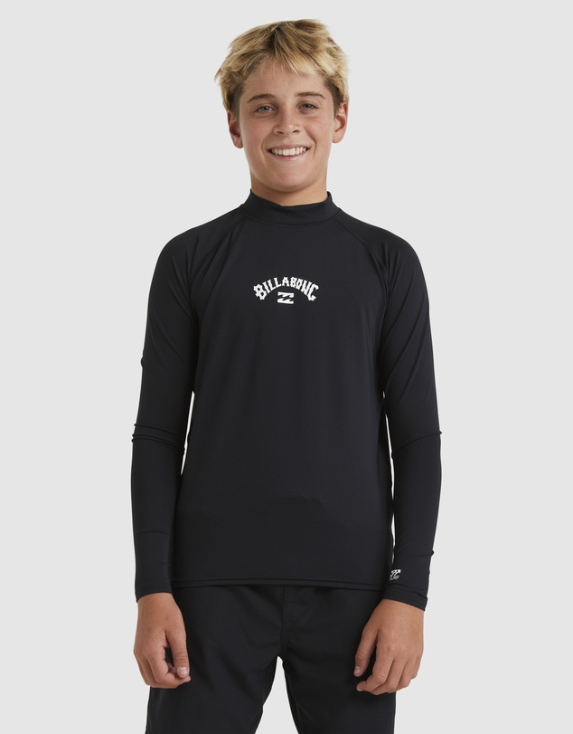 Billabong - Boys 8 to 16 All Day Arch Long Sleeve Rash Vest