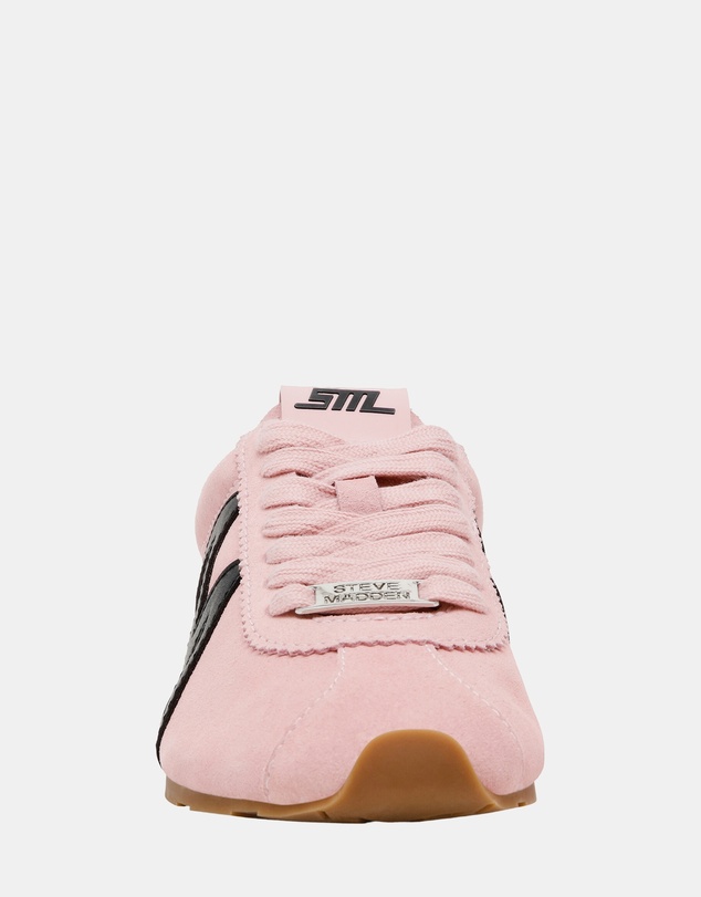 Steve Madden - Countdown Pink Suede Sneakers